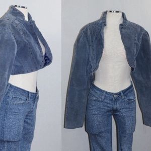 Ashley Stewart Suede Jacket